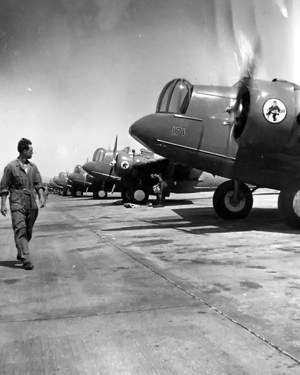 Martin B12 at Hamilton Field with 11th Bombardment Squadron 1937