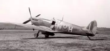 Spitfire at Alesan.