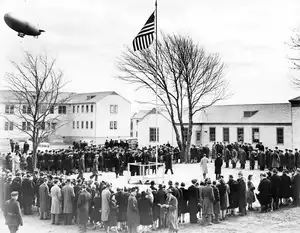 Base commissioning ceremony