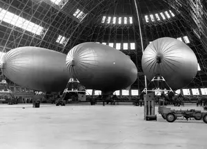 K-11 K-14 K-24 in Hangar 1 December 6, 1942