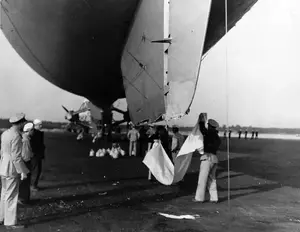 K-3 Fin Damage June 19, 1942