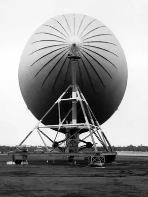 K-3 On Mast SoWey June 2, 1942