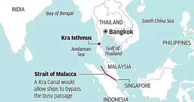 Isthmus of Kra map